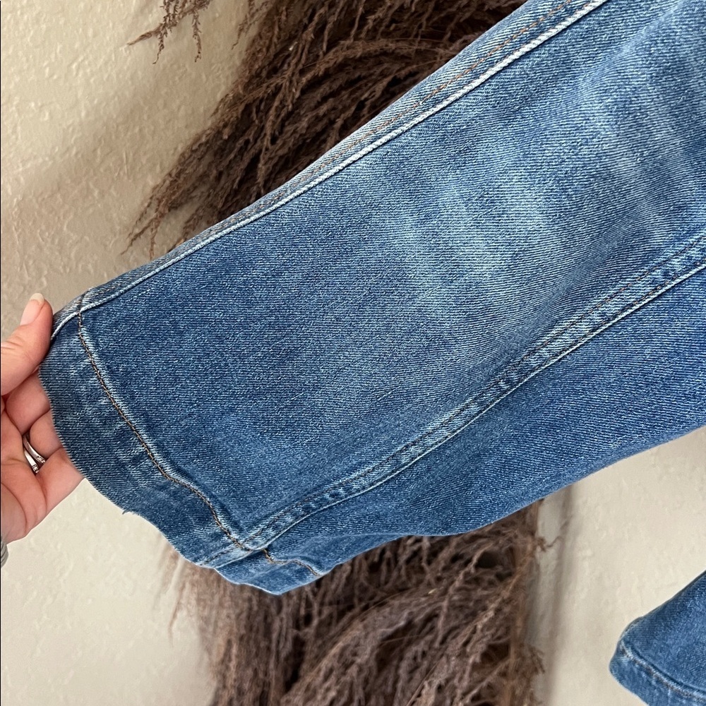 Anthropologie pilcro boxy denim jacket - Picture 5 of 9